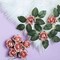 24 PCS 2-Inch Mini Artificial Foam Roses with Stems – Wedding Bouquet, Centerpiece & DIY Party Decorations